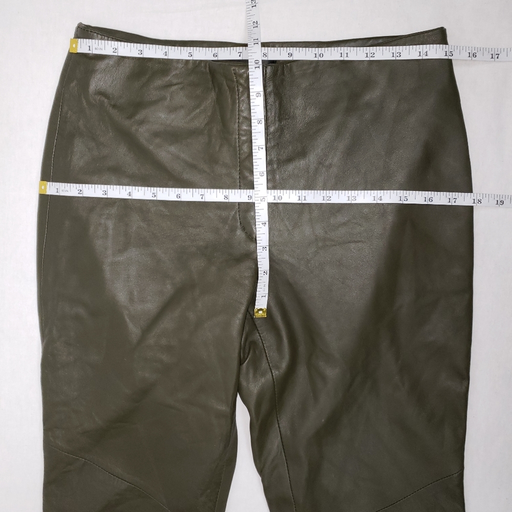 Finity Studio Lambskin Leather Pants - image 4